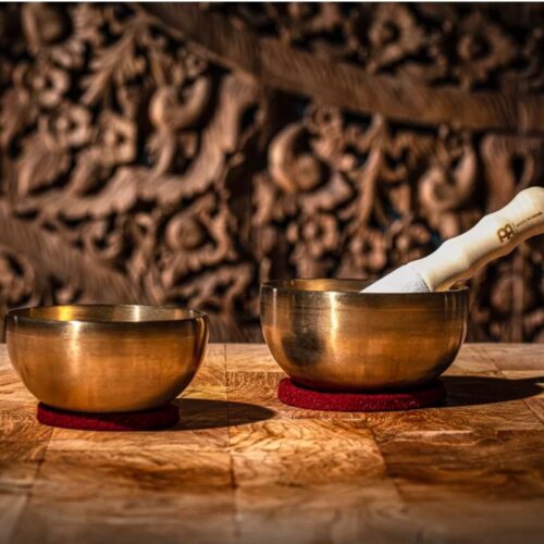 17 Cuenco Tibetano Meinl Universal 400g para Meditación Diaria y Viajes