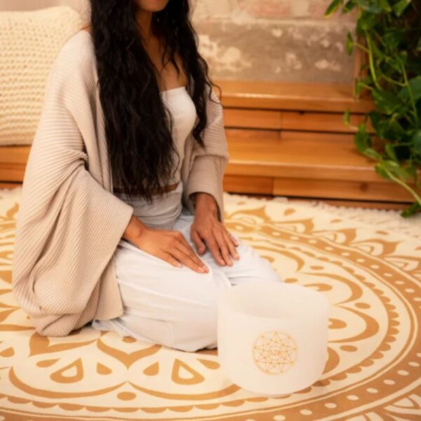 Cuenco de Cuarzo Meinl Sonic Energy - Frecuencia Milagro (528 Hz) - 8 pulgadas